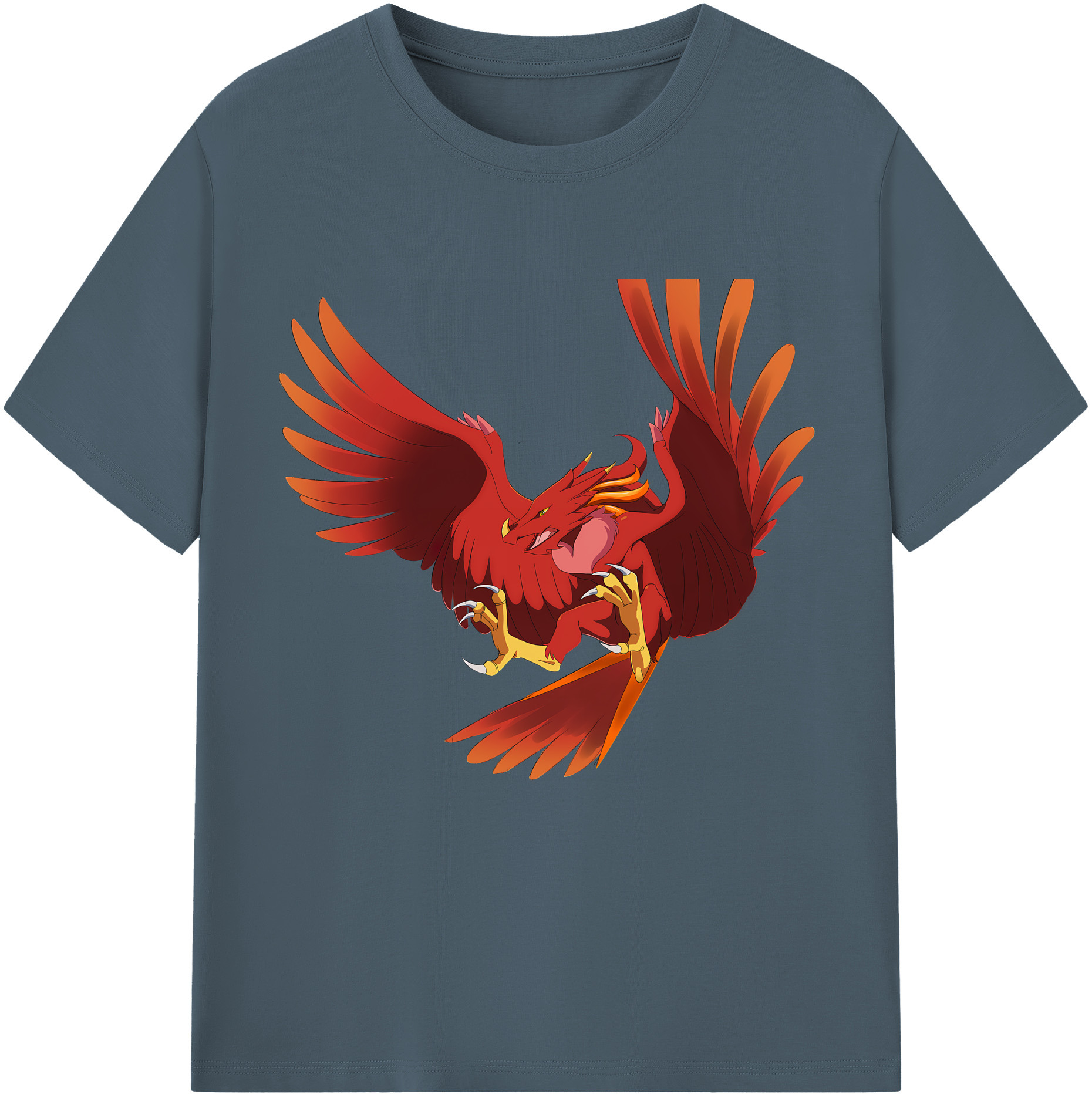 （画像用） Digimon デジタルモンスター/デジモン 綿100％半袖Tシャツ（フロントプリント）